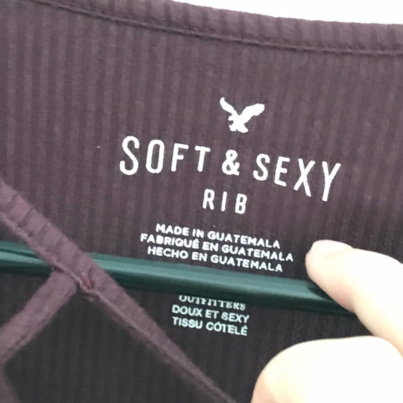 Soft n sexy ribbed top - Picture 2 of 2